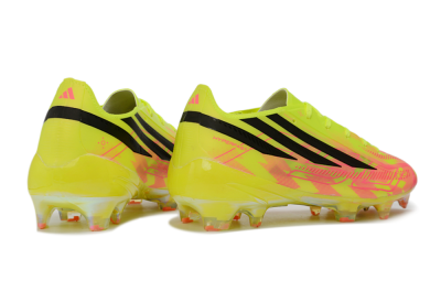 Adidas F50 Hyperfast Elite FG Firm Ground Soccer Cleats - Yellow/Solar Yellow/Black