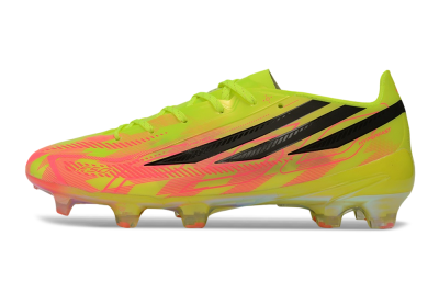 Adidas F50 Hyperfast Elite FG Firm Ground Soccer Cleats - Yellow/Solar Yellow/Black