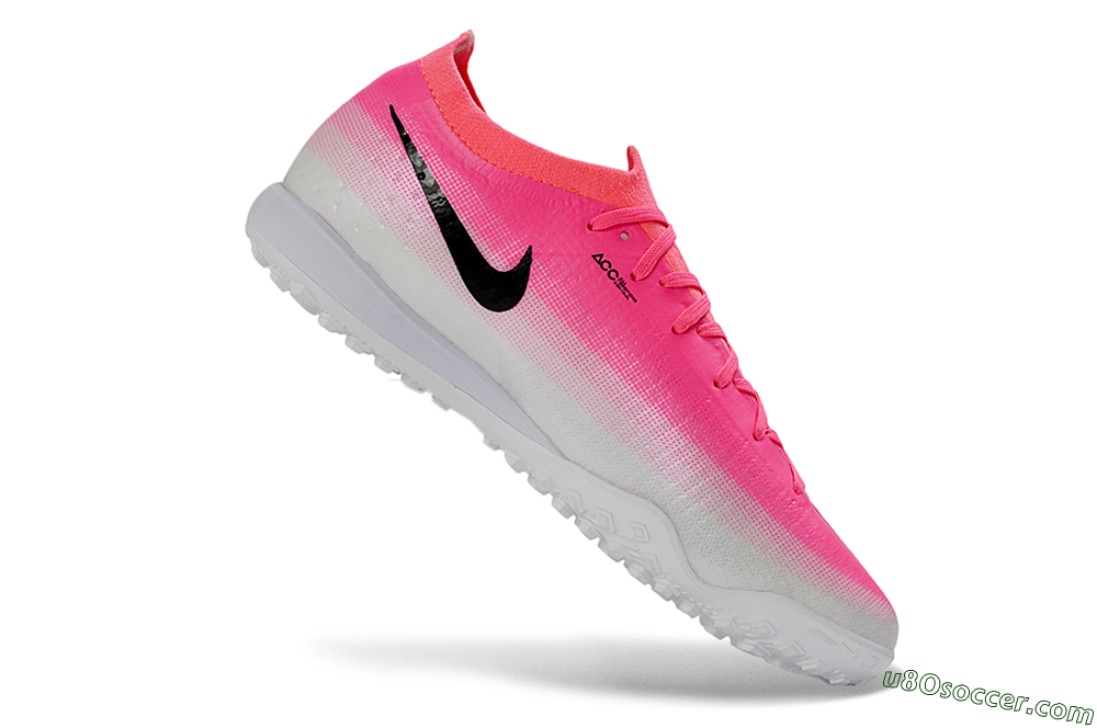 Nike Air Zoom Mercurial Vapor 17 Elite TF Artificial Turf Soccer Shoes - Pink/Hyper Pink/White 5