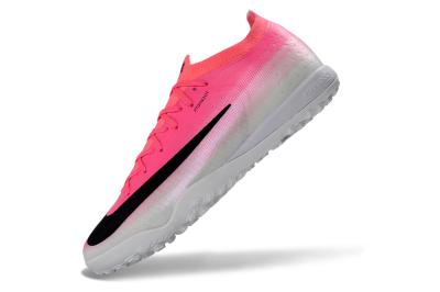 Nike Air Zoom Mercurial Vapor 17 Elite TF Artificial Turf Soccer Shoes - Pink/Hyper Pink/White