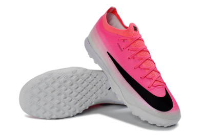 Nike Air Zoom Mercurial Vapor 17 Elite TF Artificial Turf Soccer Shoes - Pink/Hyper Pink/White