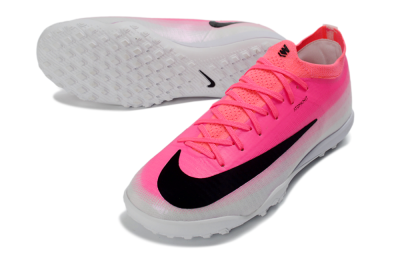 Nike Air Zoom Mercurial Vapor 17 Elite TF Artificial Turf Soccer Shoes - Pink/Hyper Pink/White
