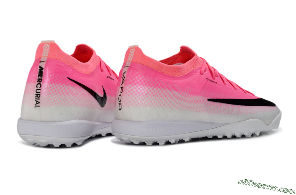 Nike Air Zoom Mercurial Vapor 17 Elite TF Artificial Turf Soccer Shoes - Pink/Hyper Pink/White 7