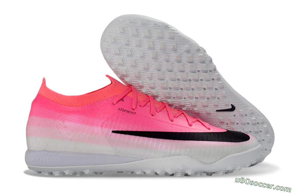 Nike Air Zoom Mercurial Vapor 17 Elite TF Artificial Turf Soccer Shoes - Pink/Hyper Pink/White 1