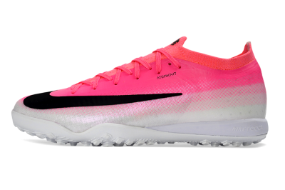 Nike Air Zoom Mercurial Vapor 17 Elite TF Artificial Turf Soccer Shoes - Pink/Hyper Pink/White