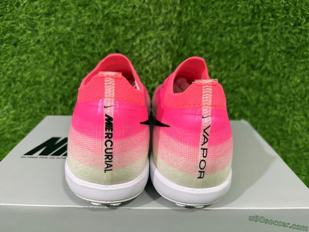 Nike Air Zoom Mercurial Vapor 17 Elite TF Artificial Turf Soccer Shoes - Pink/Hyper Pink/White