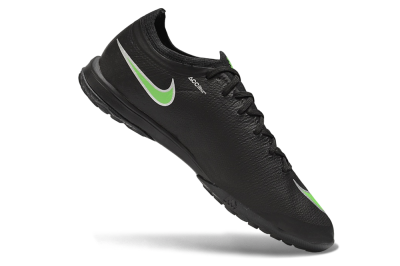 Nike Air Zoom Mercurial Vapor 17 Elite TF Artificial Turf Soccer Shoes - Black/Black/Electric Green