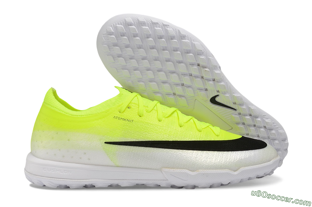 Nike Air Zoom Mercurial Vapor 17 Elite TF Artificial Turf Soccer Shoes - Yellow/Volt/White 1