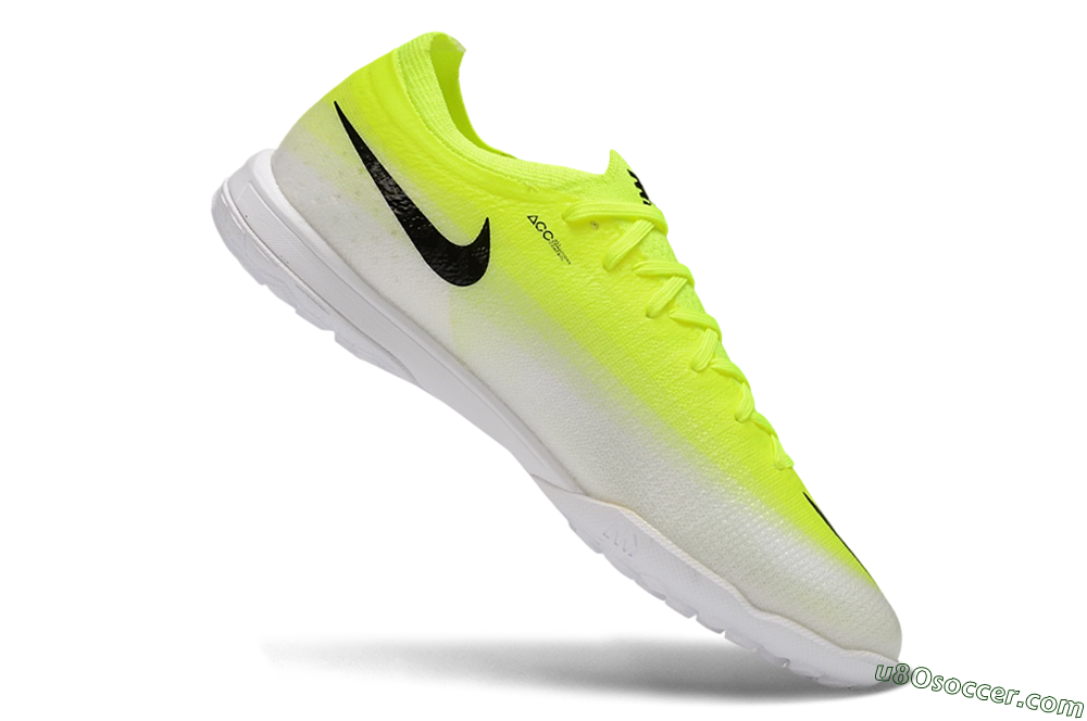 Nike Air Zoom Mercurial Vapor 17 Elite TF Artificial Turf Soccer Shoes - Yellow/Volt/White 4
