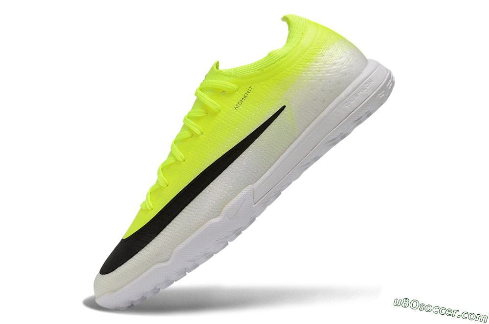Nike Air Zoom Mercurial Vapor 17 Elite TF Artificial Turf Soccer Shoes - Yellow/Volt/White 5