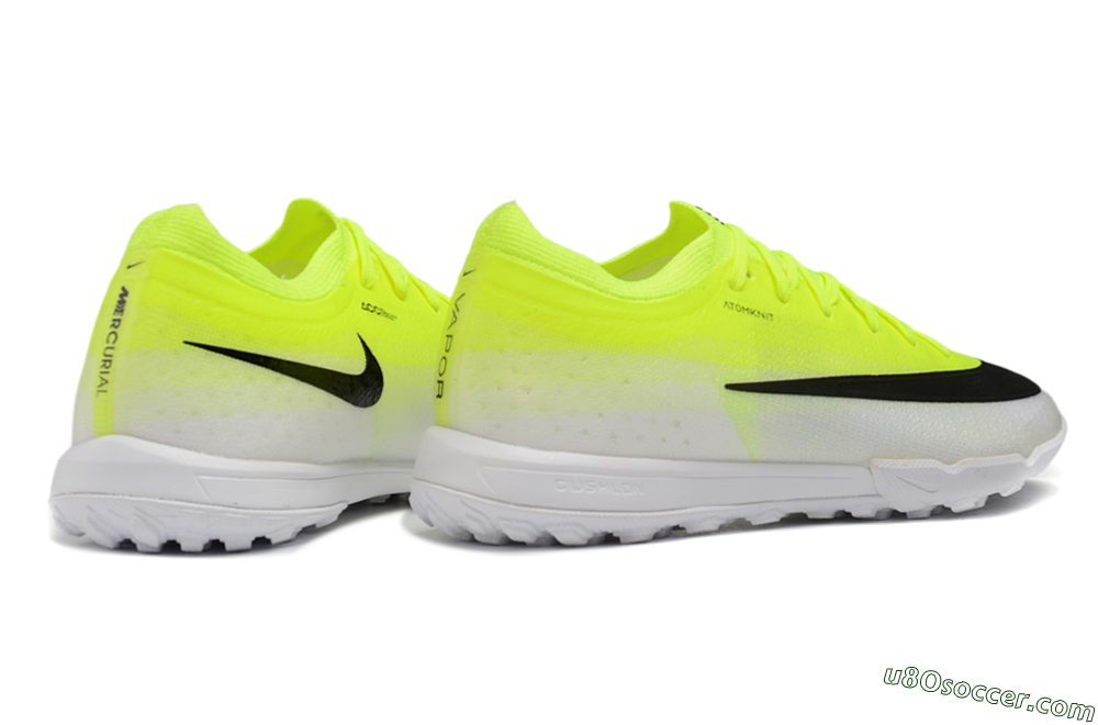Nike Air Zoom Mercurial Vapor 17 Elite TF Artificial Turf Soccer Shoes - Yellow/Volt/White 6
