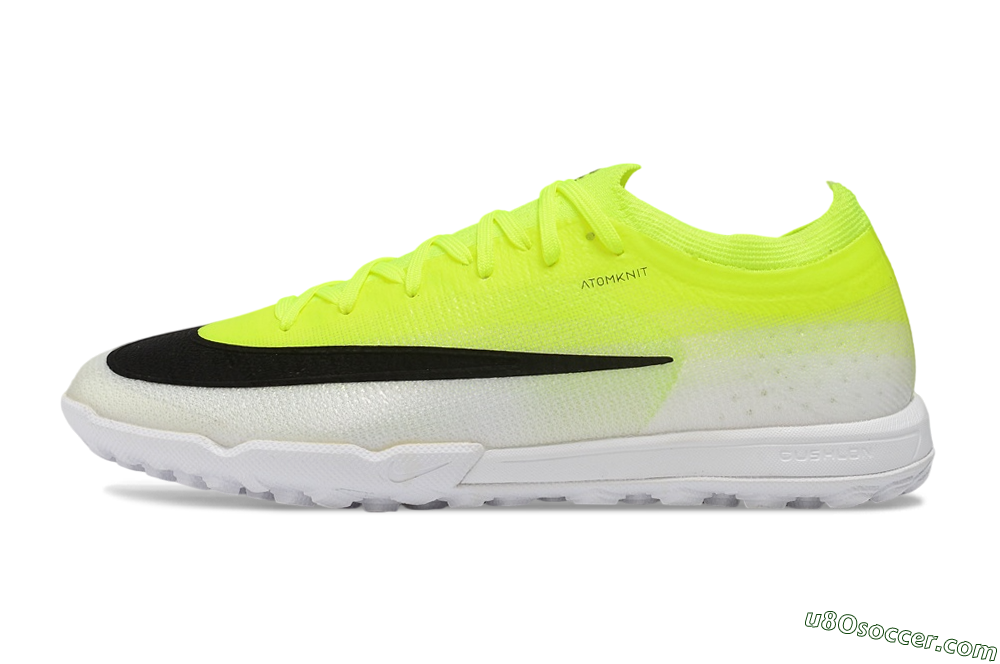 Nike Air Zoom Mercurial Vapor 17 Elite TF Artificial Turf Soccer Shoes - Yellow/Volt/White 2