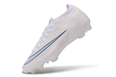 Nike Air Zoom Mercurial Vapor 17 Elite FG Firm Ground Soccer Cleats - White/White/Teal