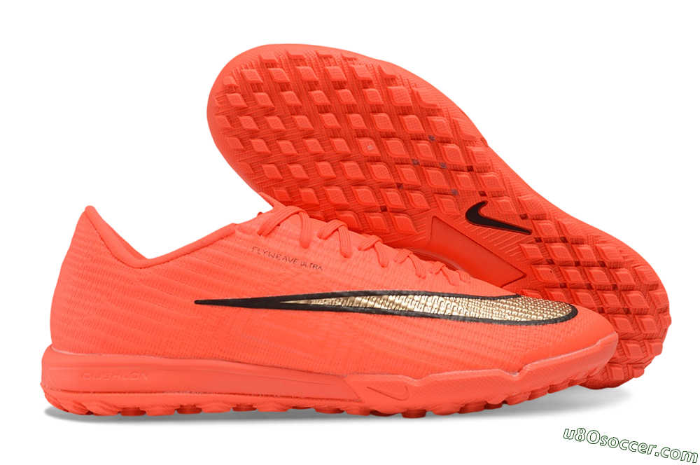Nike Air Zoom Mercurial Superfly 11 Elite TF Artificial Turf Soccer Shoes - Orange/Bright Crimson/Metallic Gold 1