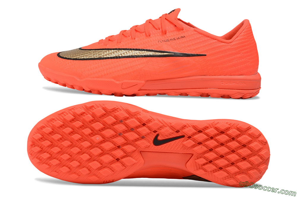 Nike Air Zoom Mercurial Superfly 11 Elite TF Artificial Turf Soccer Shoes - Orange/Bright Crimson/Metallic Gold 0
