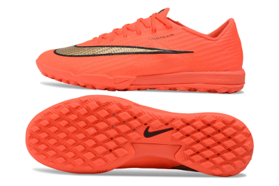 Nike Air Zoom Mercurial Superfly 11 Elite TF Artificial Turf Soccer Shoes - Orange/Bright Crimson/Metallic Gold