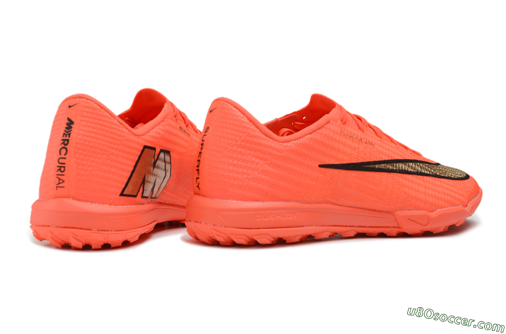 Nike Air Zoom Mercurial Superfly 11 Elite TF Artificial Turf Soccer Shoes - Orange/Bright Crimson/Metallic Gold 6