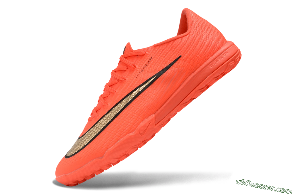 Nike Air Zoom Mercurial Superfly 11 Elite TF Artificial Turf Soccer Shoes - Orange/Bright Crimson/Metallic Gold 5