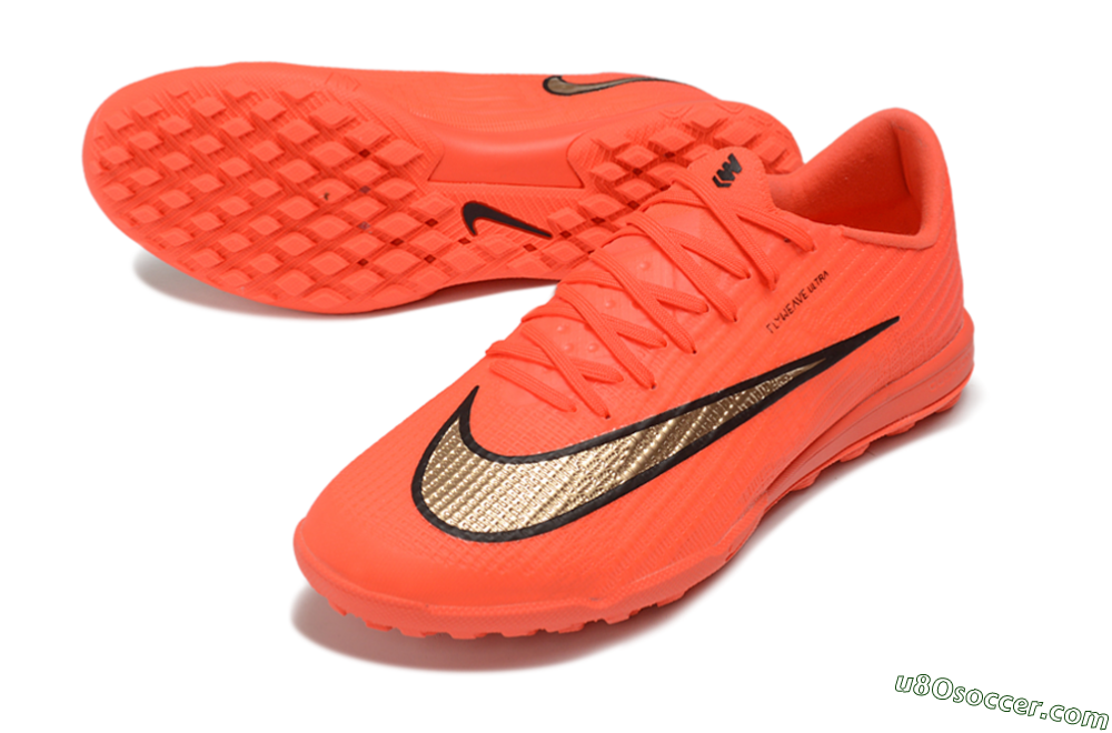 Nike Air Zoom Mercurial Superfly 11 Elite TF Artificial Turf Soccer Shoes - Orange/Bright Crimson/Metallic Gold 3