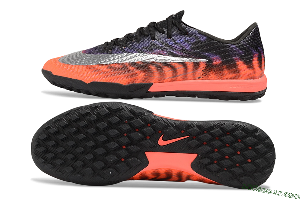 Nike Air Zoom Mercurial Superfly 11 Elite TF Artificial Turf Soccer Shoes - Black/Black/Bright Crimson 0