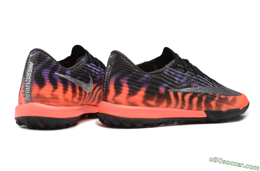 Nike Air Zoom Mercurial Superfly 11 Elite TF Artificial Turf Soccer Shoes - Black/Black/Bright Crimson 6
