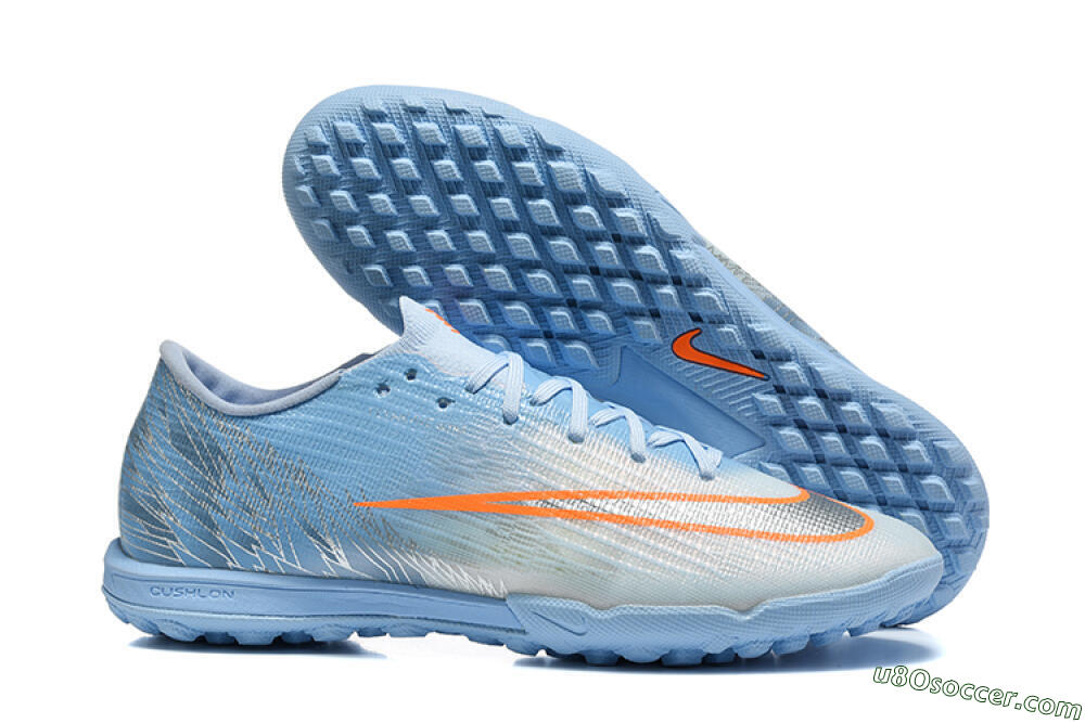 Nike Air Zoom Mercurial Superfly 11 Elite TF Artificial Turf Soccer Shoes - Blue/Sky Blue/Metallic Silver 1