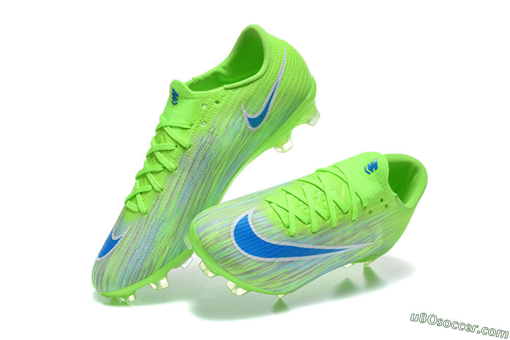 Nike Air Zoom Mercurial Superfly 11 Elite FG Firm Ground Soccer Cleats - Green/Electric Green/Blue Glow 6
