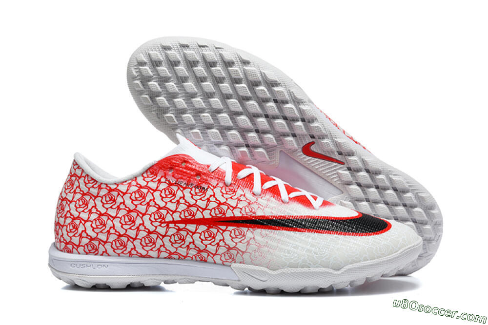 Nike Air Zoom Mercurial Superfly 11 Elite TF Artificial Turf Soccer Shoes - White/University Red/Black 1