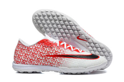 Nike Air Zoom Mercurial Superfly 11 Elite TF Artificial Turf Soccer Shoes - White/University Red/Black