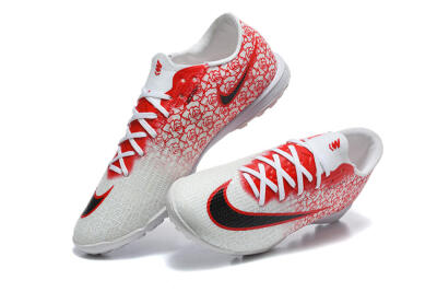 Nike Air Zoom Mercurial Superfly 11 Elite TF Artificial Turf Soccer Shoes - White/University Red/Black