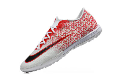 Nike Air Zoom Mercurial Superfly 11 Elite TF Artificial Turf Soccer Shoes - White/University Red/Black