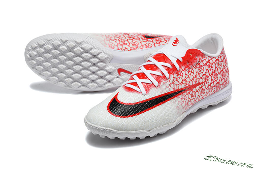 Nike Air Zoom Mercurial Superfly 11 Elite TF Artificial Turf Soccer Shoes - White/University Red/Black 3