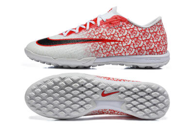 Nike Air Zoom Mercurial Superfly 11 Elite TF Artificial Turf Soccer Shoes - White/University Red/Black
