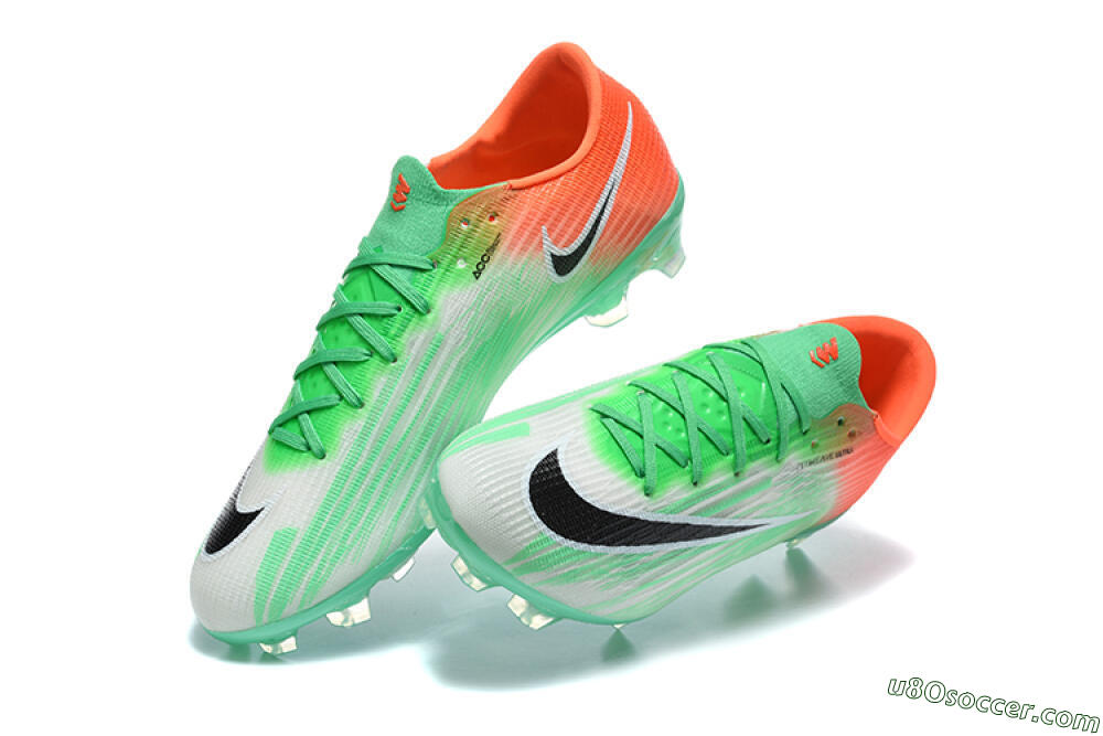 Nike Air Zoom Mercurial Superfly 11 Elite FG Firm Ground Soccer Cleats - Green/Electric Green/Total Orange 6