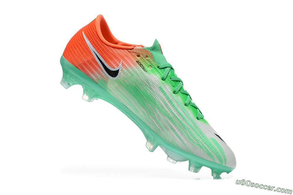 Nike Air Zoom Mercurial Superfly 11 Elite FG Firm Ground Soccer Cleats - Green/Electric Green/Total Orange 7
