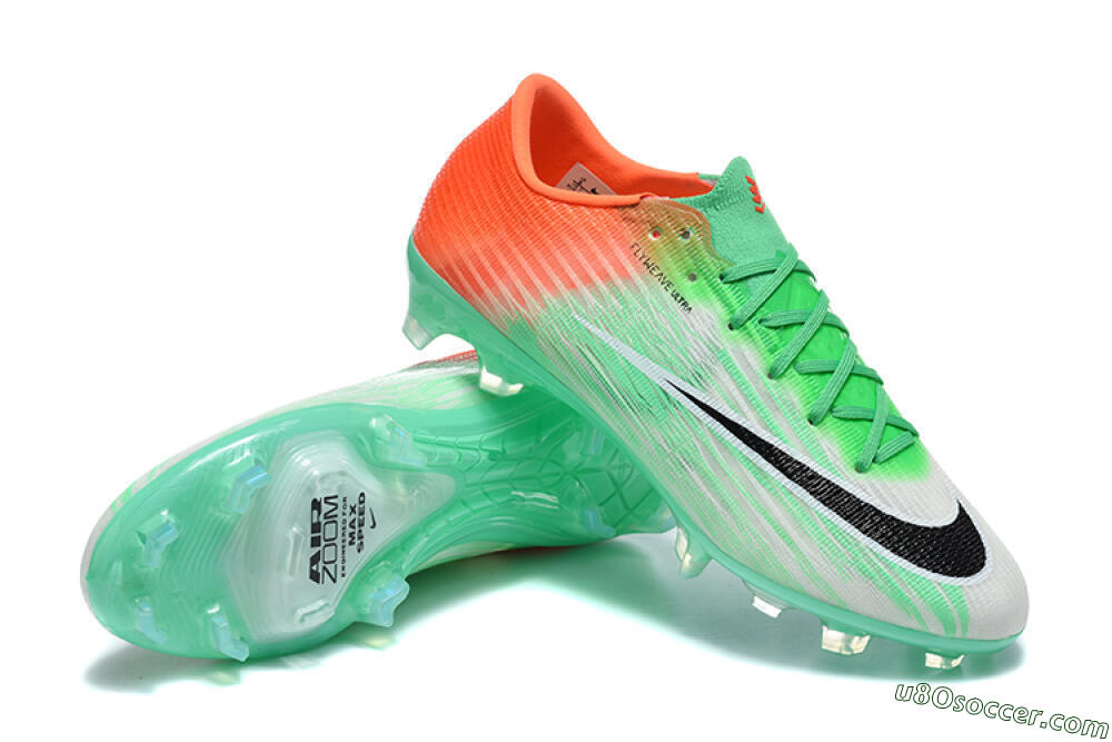 Nike Air Zoom Mercurial Superfly 11 Elite FG Firm Ground Soccer Cleats - Green/Electric Green/Total Orange 4