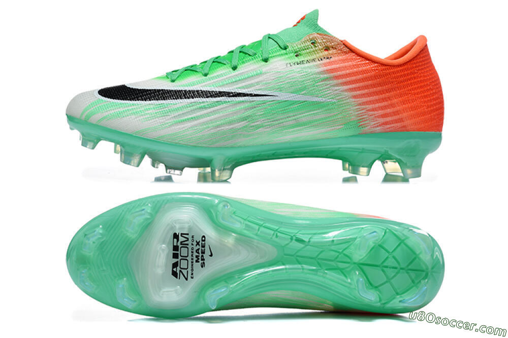 Nike Air Zoom Mercurial Superfly 11 Elite FG Firm Ground Soccer Cleats - Green/Electric Green/Total Orange 0