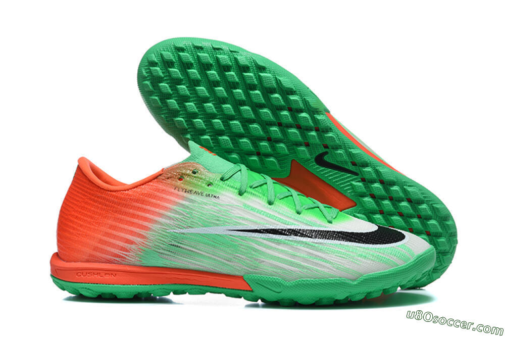 Nike Air Zoom Mercurial Superfly 11 Elite TF Artificial Turf Soccer Shoes - Green/Electric Green/Total Orange 1