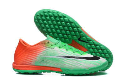 Nike Air Zoom Mercurial Superfly 11 Elite TF Artificial Turf Soccer Shoes - Green/Electric Green/Total Orange