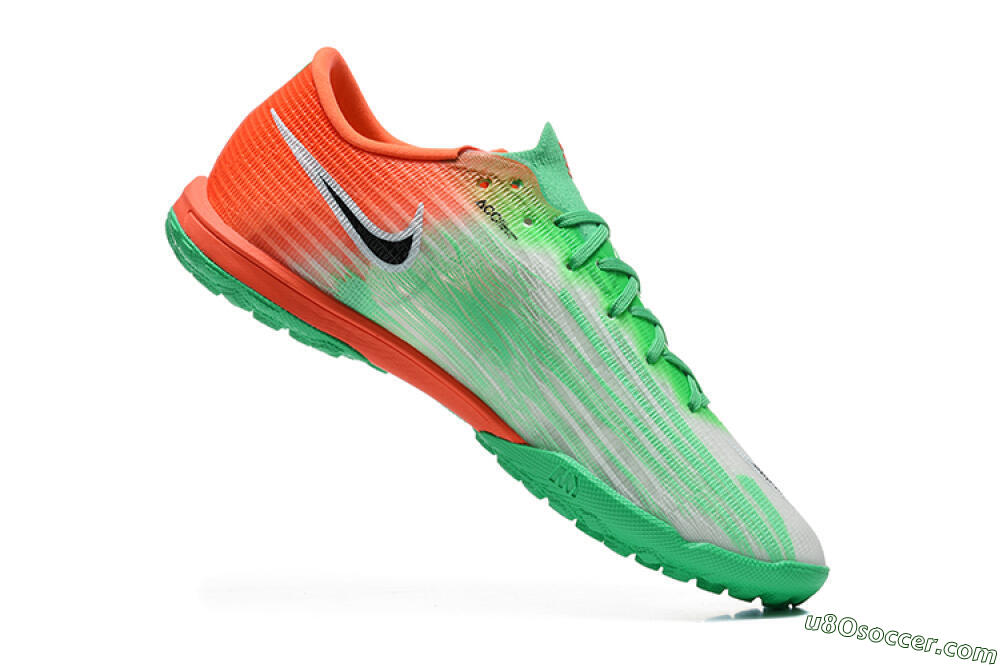 Nike Air Zoom Mercurial Superfly 11 Elite TF Artificial Turf Soccer Shoes - Green/Electric Green/Total Orange 7