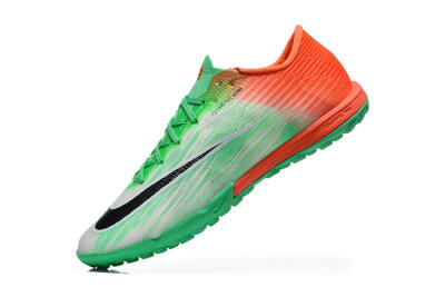 Nike Air Zoom Mercurial Superfly 11 Elite TF Artificial Turf Soccer Shoes - Green/Electric Green/Total Orange
