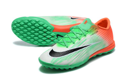 Nike Air Zoom Mercurial Superfly 11 Elite TF Artificial Turf Soccer Shoes - Green/Electric Green/Total Orange