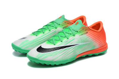 Nike Air Zoom Mercurial Superfly 11 Elite TF Artificial Turf Soccer Shoes - Green/Electric Green/Total Orange