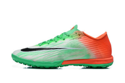 Nike Air Zoom Mercurial Superfly 11 Elite TF Artificial Turf Soccer Shoes - Green/Electric Green/Total Orange