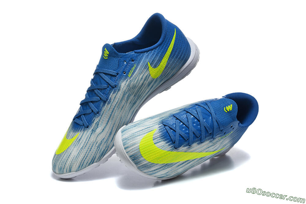 Nike Air Zoom Mercurial Superfly 11 Elite TF Artificial Turf Soccer Shoes - Blue/Photo Blue/Volt 6