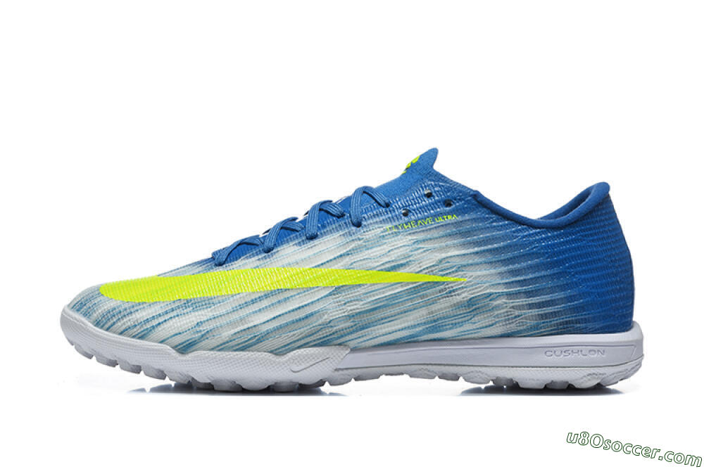 Nike Air Zoom Mercurial Superfly 11 Elite TF Artificial Turf Soccer Shoes - Blue/Photo Blue/Volt 2