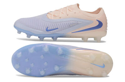Nike Phantom 6 Elite Low AG Artificial Grass Soccer Cleats - Purple/Pastel Lavender/Peach Dust