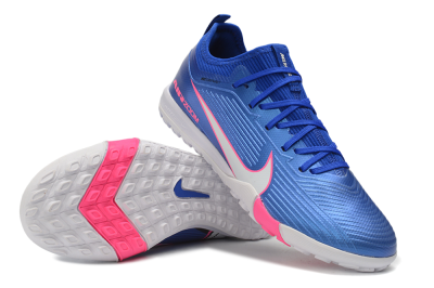 Nike Air Zoom Mercurial Vapor 16 Pro TF Artificial Turf Soccer Shoes - Blue/Baltic Blue/Pink Blast