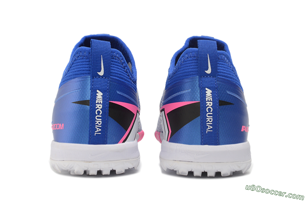 Nike Air Zoom Mercurial Vapor 16 Pro TF Artificial Turf Soccer Shoes - Blue/Baltic Blue/Pink Blast 5