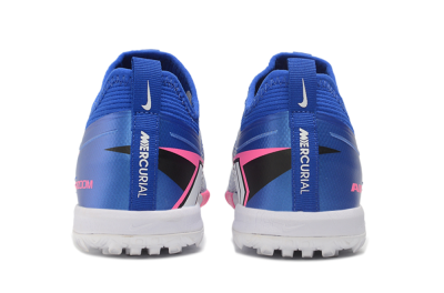 Nike Air Zoom Mercurial Vapor 16 Pro TF Artificial Turf Soccer Shoes - Blue/Baltic Blue/Pink Blast